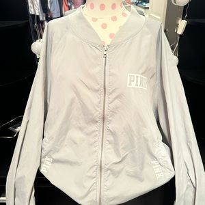 Light blue anorak jacket